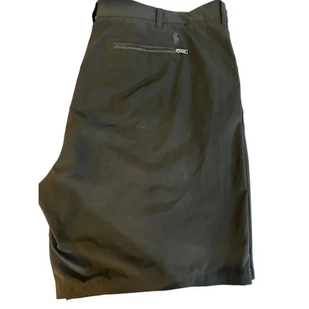 Polo Ralph Lauren Black Performance Golf Shorts Size 42‎